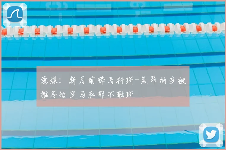 意媒：新月前锋马科斯-莱昂纳多被推荐给罗马和那不勒斯